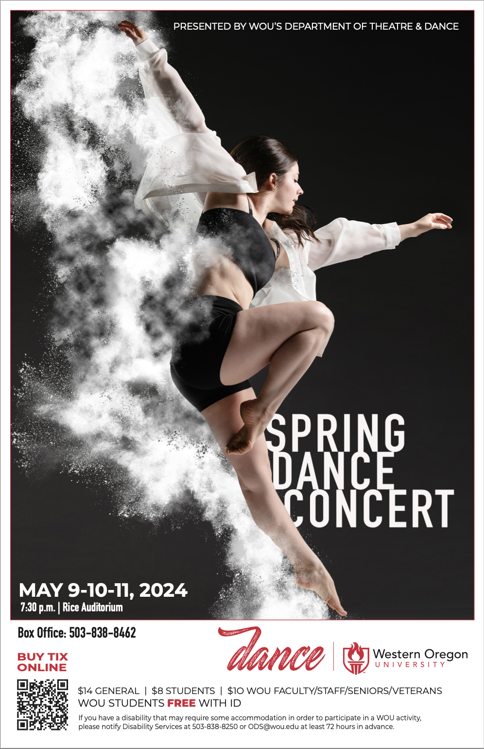 Spring Dance Concert 2024 Poster